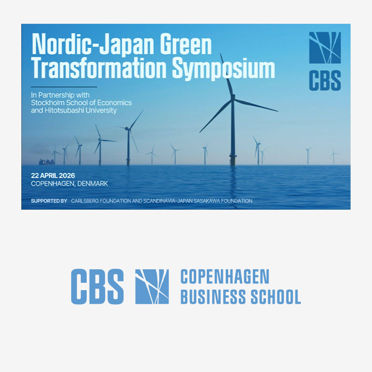 COOの長壁がNordic-Japan Green Transformation Symposiumに登壇します。